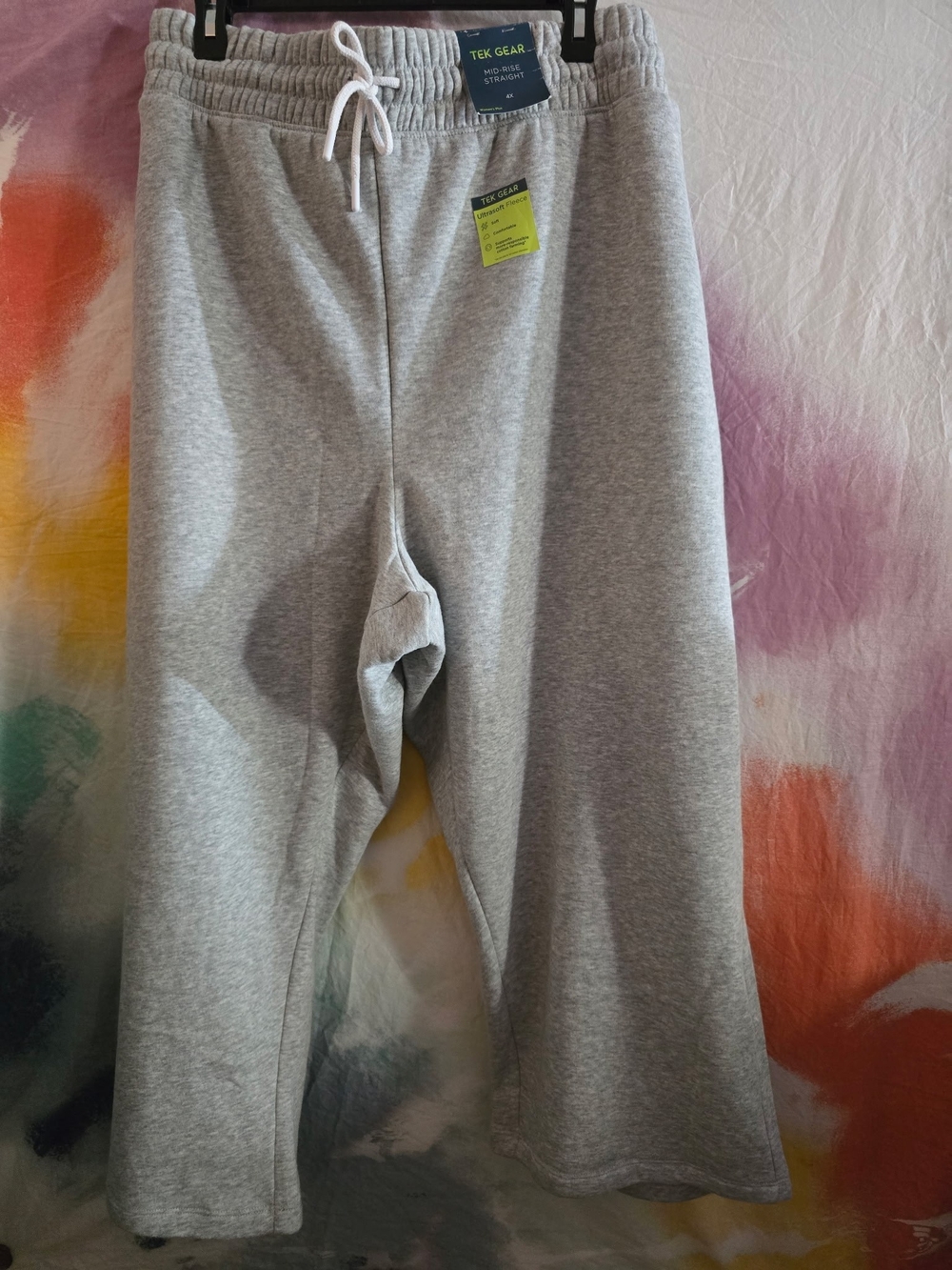 NWT tek gear ultrasoft Sweatpants in Light Gray 4x